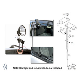 Lightforce Support a Light Spotlight Mounting System
