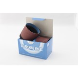 Nirey Carrier Wheels with Abrasive Belts (1 Pair) Rough