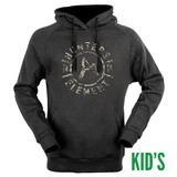 Hunters Element Carbon Hoodie Kids Black