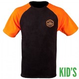 Hunters Element Element Hunting Fleece Tee Kids Black Orange