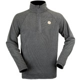 Hunters Element Tasman Long Sleeve Zip Top Grey Marle - SALE