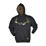 Ridgeline Antler Hoodie Black