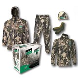 Ridgeline Stalker 5 Piece Fleece Hunting Pack Buffalo Camo