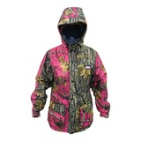 Ridgeline Ladies Mallard Waterproof Hunting Jacket Pink Brown Camo