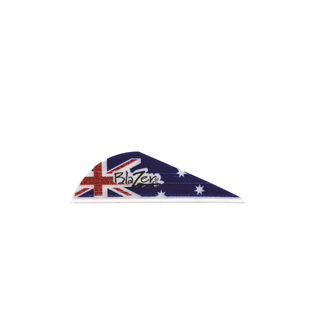 Bohning Blazer Vanes- Australian Flag- 36pk
