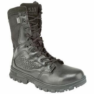 5.11 EVO 8 Inch Waterproof Boot with Side Zip Black