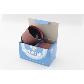 Nirey Carrier Wheels with Abrasive Belts (1 Pair) Fine