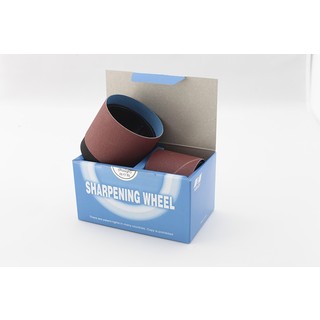 Nirey Carrier Wheels with Abrasive Belts (1 Pair) Rough
