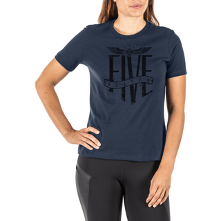 5.11 Womens Insignia Short Sleeve Limited Edition Tee Navy