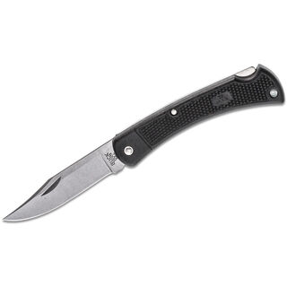 Bucklite Black Handle 7CM Blade Folding Pocket Knife