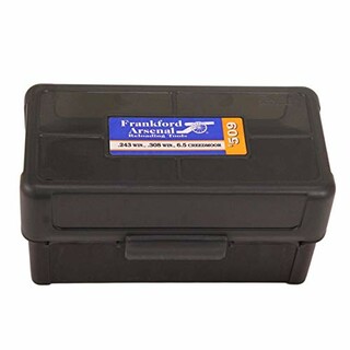Frankford Arsenal Hinged Lid Ammo Box 243-308 50Rnd