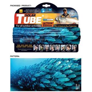 Solar Tube School Fish Blue