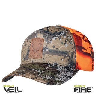 Hunters Element Red Stag Cap Veil Camo/Fire