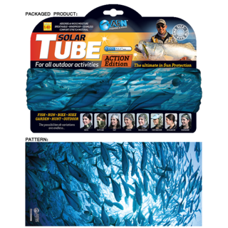 Solar Tube Face Mask Bait Ball Blue
