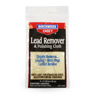 Birchwood Casey Lead Remover & Polishing Cloth 6x9 Inch