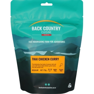 Back Country Cuisine Thai Green Chicken Curry Gluten Free Regular