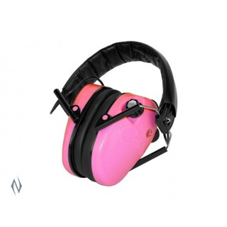 Caldwell E-MAX Electronic Ear Muffs Low Profile Pink