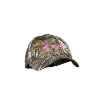 Spika Camouflage Hunting Cap Pink Logo