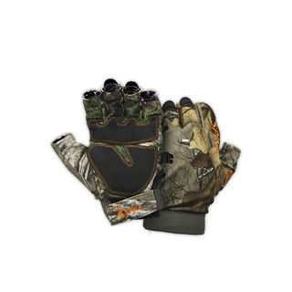 Spika Slimline Fingerless Camo Hunting Gloves