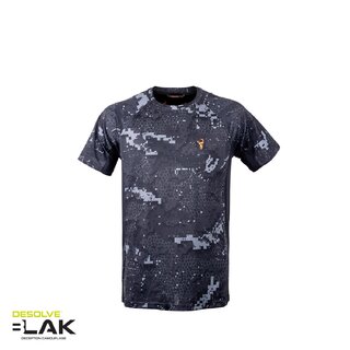 Hunters Element Eclipse Summer Hunting Tee Desolve Blak