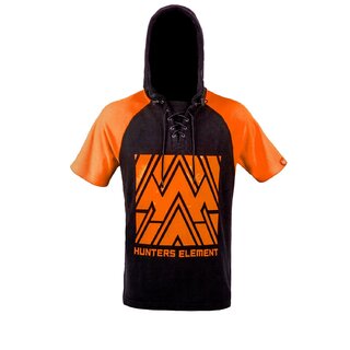 Hunters Element Forestry Hood Black/Fluoro Orange