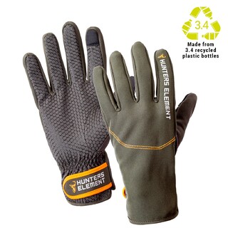 Hunters Element Legacy Gloves Grey Green