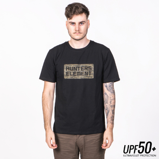 Hunters Element Staple Tee Black