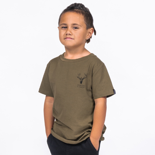 Hunters Element Trophy Tee Kids Khaki