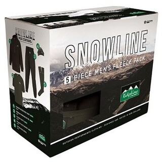 RIDGELINE MENS SNOWLINE 5 PIECE HUNTING PACK BLACK /OLIVE 