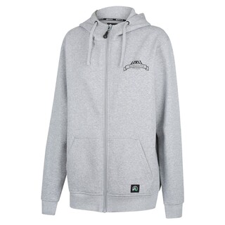 RIDGELINE IMPACT RECYCLED HOODIE GREY MARLE