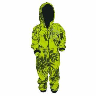 RIDGELINE KIDS HYPER CAMO ONESIE YELLOW