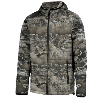 RIDGELINE MENS MICROTECH PUFFA JACKET EXCAPE CAMO 