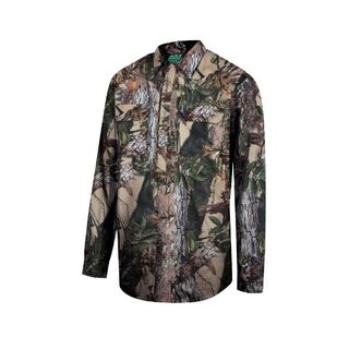 Ridgeline Yard Placket Shirt Buffalo Camo