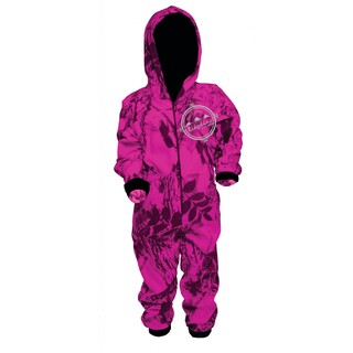 RIDGELINE KIDS HYPER CAMO ONESIE PINK