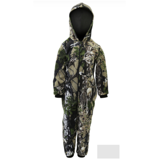 RIDGELINE KIDS HYPER CAMO FLEECE ONESIE BUFFALO CAMO