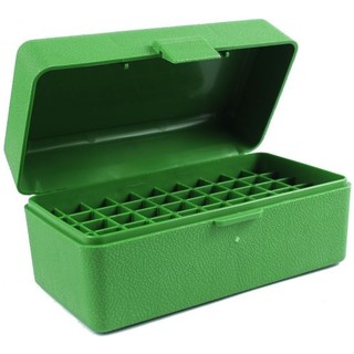 MTM Case Guard RLLD-50-10 Green Ammo Box 260 Rem, 303 Brit Green