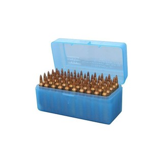 MTM Case Guard RLLD-50-24 Blue Ammo Box 260 Rem, 303 Brit Blue
