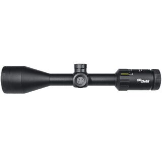 SIG WHISKEY3 SCOPE, 4-12X50MM, 1" QUADPLEX RETICLE, 0.25 MOA ADJ 