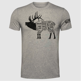 Ozcut Provider Tee - Stone Grey