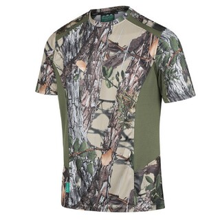 Ridgeline Kids Whanau Tee Buffalo Camo Field Olive